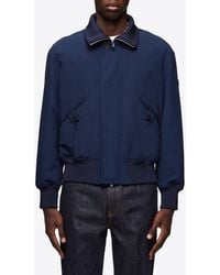 Ferragamo - Zip-Up Bomber Jacket - Lyst