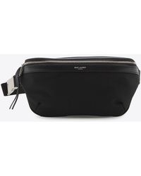 Saint Laurent - Classic Belt Bag With Logo-Stamp - Lyst