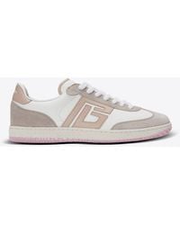Balmain - Swan Calfskin And Suede Sneakers - Lyst