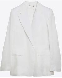 Chloé - Single-Breasted Buttoned Blazer - Lyst
