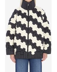 RAXXY - 3D Zip-Up Puffer Jacket - Lyst