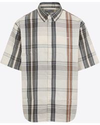 Carhartt - Roslin Flannel Check Short-Sleeved Shirt - Lyst