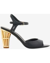 Ferragamo - Nikla 85 Cage-Heel Sandals - Lyst