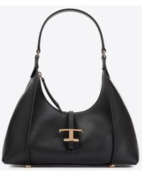 Tod's - Small T Timeless Hobo Bag - Lyst