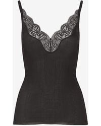 Saint Laurent - Tank Top - Lyst