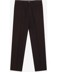 Prada - Straight-Leg Tailored Pants - Lyst