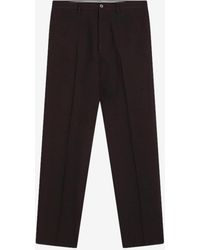 Prada - Straight-Leg Tailored Pants - Lyst