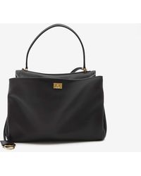 Balenciaga - Medium Rodeo Leather Shoulder Bag - Lyst