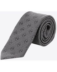 NICKY MILANO - Patterned Wool-Blend Tie - Lyst