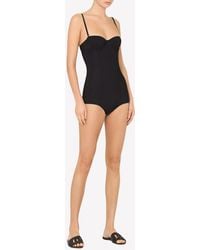 Dolce & Gabbana - Core One-piece Swimsuit - Lyst