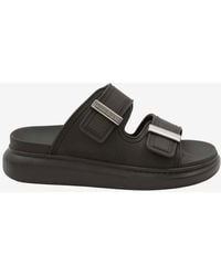 McQueen - Hybrid Slides With Double-Buckles - Lyst