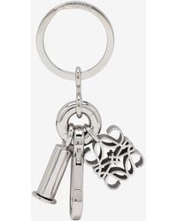Loewe - Anagram Brass Key-Ring - Lyst