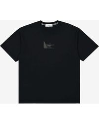 Stone Island - Logo Print Crewneck T-Shirt - Lyst