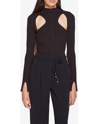 Jonathan Simkhai - Keegan Knit Top With Cut-Out Details - Lyst
