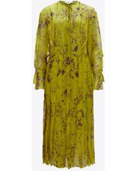 Victoria Beckham - Tea Printed Maxi Dress - Lyst