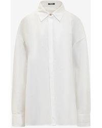 Versace - Oversized Long-Sleeved Shirt - Lyst