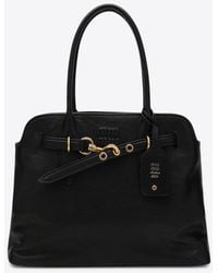 Miu Miu - Aventure Nappa Leather Shoulder Bag - Lyst