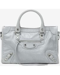 Balenciaga - Small Le City Nappa Leather Tote Bag - Lyst