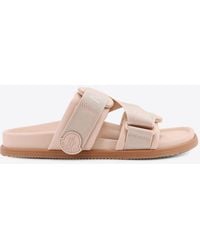 Moncler - Mon Summer Logo Slides - Lyst