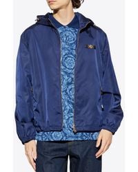 Versace - Hooded Jacket - Lyst