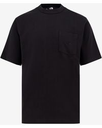 The North Face - Logo Embroidered Crewneck T-Shirt - Lyst