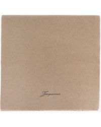 Jacquemus - Logo-Printed Rectangular Scarf - Lyst