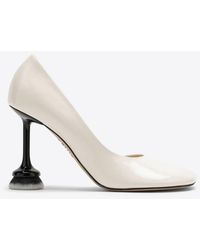 Loewe - Toy Brush D'Orsay 100 Nappa Leather Pumps - Lyst