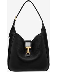 Tom Ford - Medium Monarch Leather Hobo Shoulder Bag - Lyst