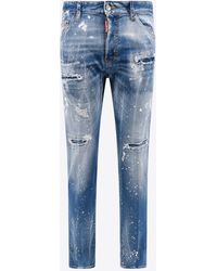 DSquared² - Cool Guy Paint-Splatter Distressed Jeans - Lyst