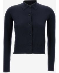 Max Mara - Medeola Wool-Blend Buttoned Cardigan - Lyst