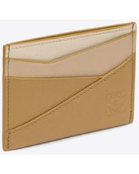 Loewe - Puzzle Leather Cardholder - Lyst