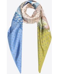 Ferragamo - Scarf With Madras Print - Lyst