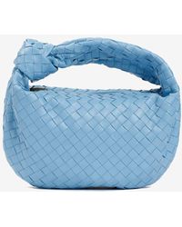 Bottega Veneta - Teen Jodie Intrecciato Leather Top Handle Bag - Lyst