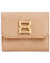 Chloé - Marcie Tri-Fold Leather Wallet - Lyst