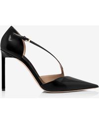 Tom Ford - 105 Patent Leather Asymmetric Pumps - Lyst