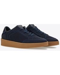 Canali - Nuvola Knitted Low-Top Sneakers - Lyst