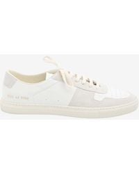 Common Projects - Bball Suede And Leather Low-Top Sneakers - Lyst