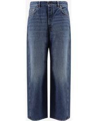Givenchy - Twisted Straight-Leg Faded Jeans - Lyst