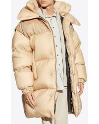 Moncler - Verone Zip-Up Long Down Jacket - Lyst