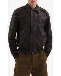 1989 STUDIO - Leather Zip-Up Jacket - Lyst