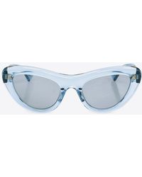 Bottega Veneta - Bombe Cat-Eye Sunglasses - Lyst