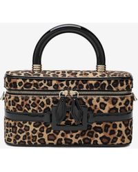 Roger Vivier - Belle Vivier Leopard Print Vanity Bag - Lyst