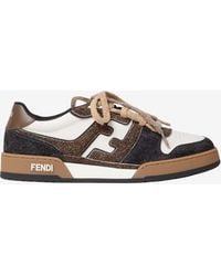 Fendi - Match Trainers Sneakers - Lyst
