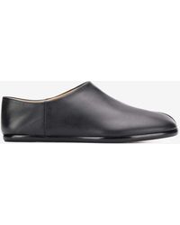 Maison Margiela - Convertible Tabi Leather Babouche Shoes - Lyst