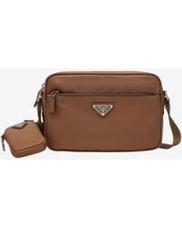 Prada - Re-Nylon Crossbody Bag With Pouch - Lyst