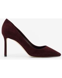 Jimmy Choo - Romy 85 Suede Pumps - Lyst