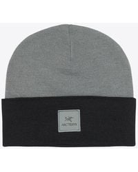 Arc'teryx - Two-Tone Logo Patch Beanie - Lyst