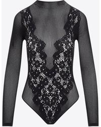 Wolford - Flower Lace Bodysuit - Lyst