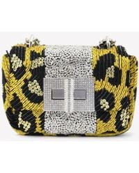 Tom Ford - Mini Natalia Crystal-Embellished Shoulder Bag - Lyst