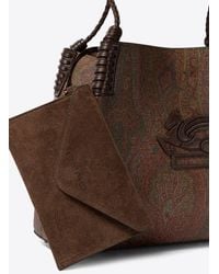 Etro - Large Libra Paisley Jacquard Tote Bag - Lyst